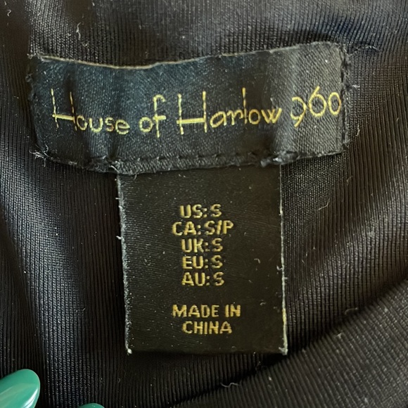 House of Harlow, black bodysuit - Picture 2 of 5